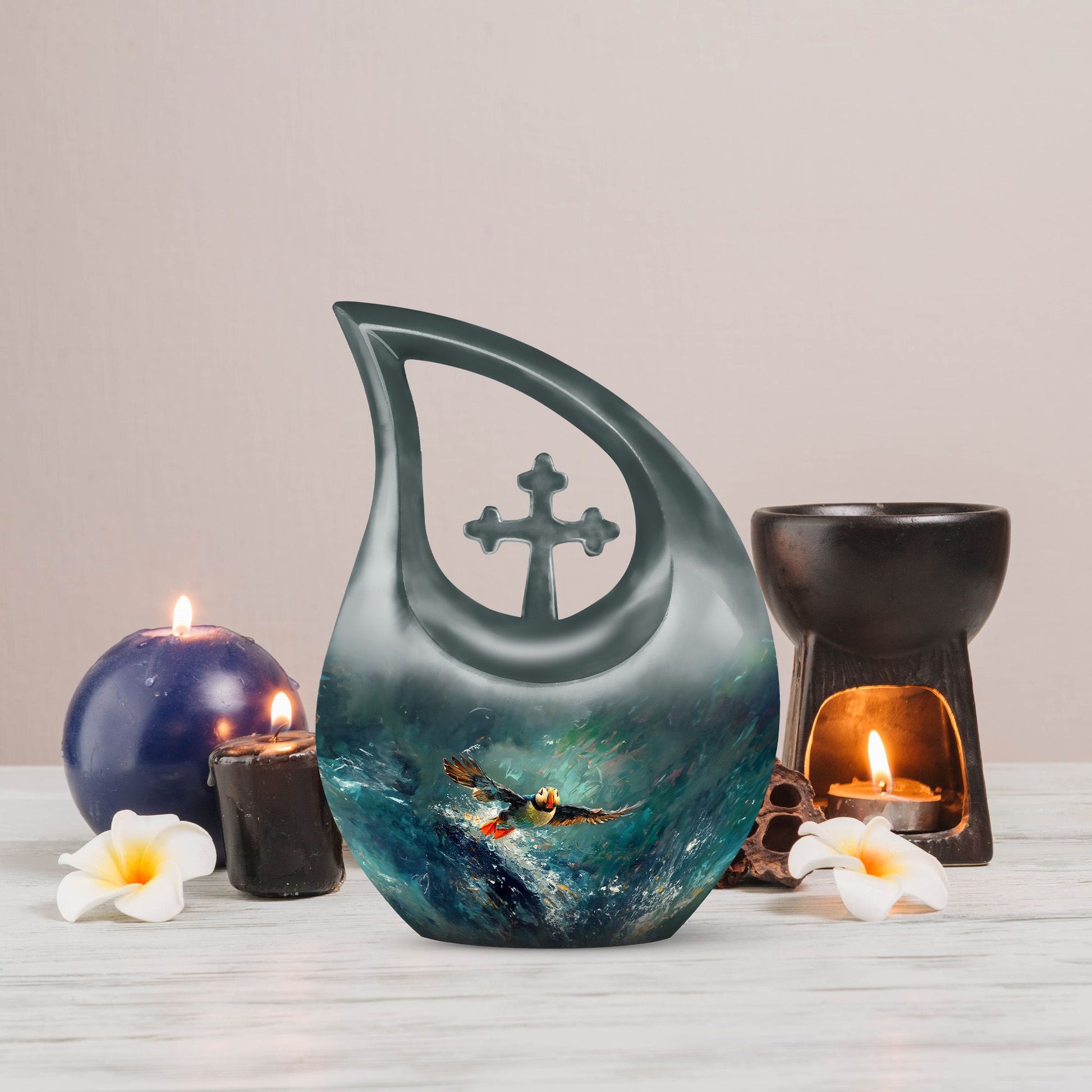 Puffin Bird Urns For Ashes - Urns For Ashes Adult Female Mom