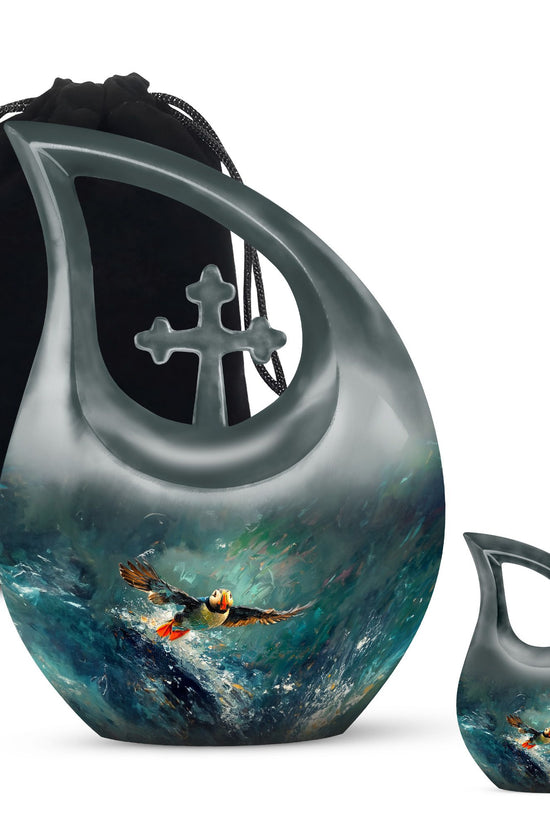 Puffin Bird Urns For Ashes - Urns For Ashes Adult Female Mom