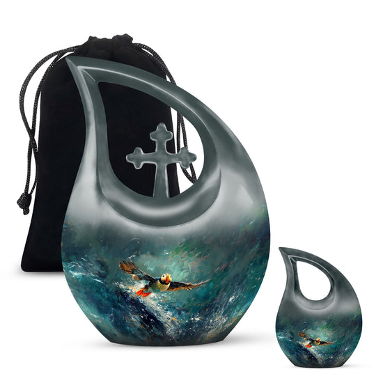 Puffin Bird Urns For Ashes - Urns For Ashes Adult Female Mom