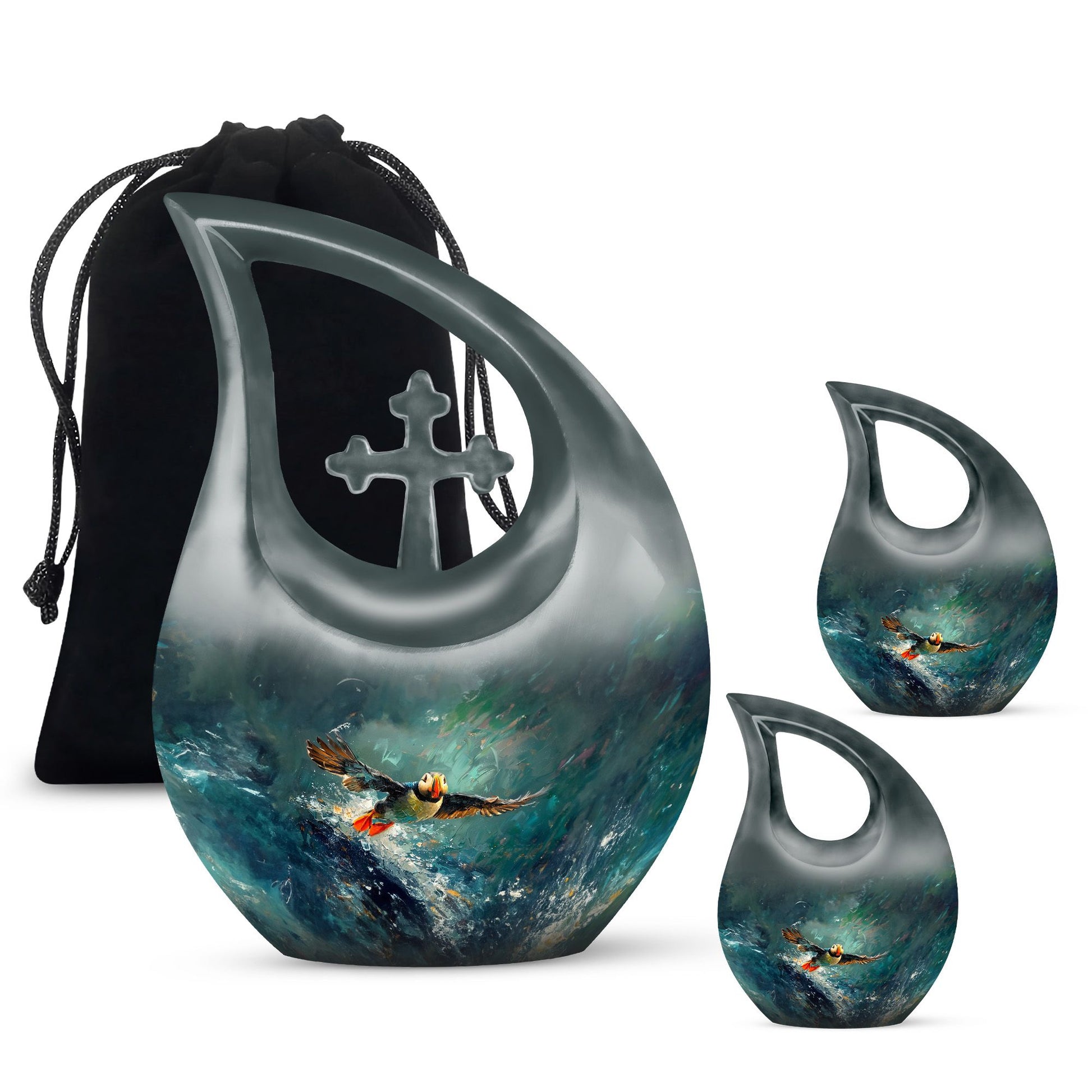 Puffin Bird Urns For Ashes - Urns For Ashes Adult Female Mom