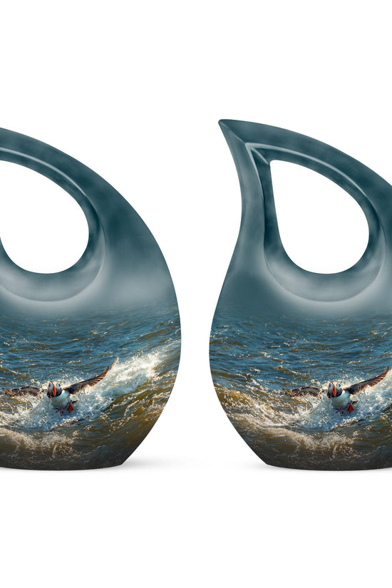 Puffin Bird Urns For Ashes - Human Urns For Ashes Adult Female