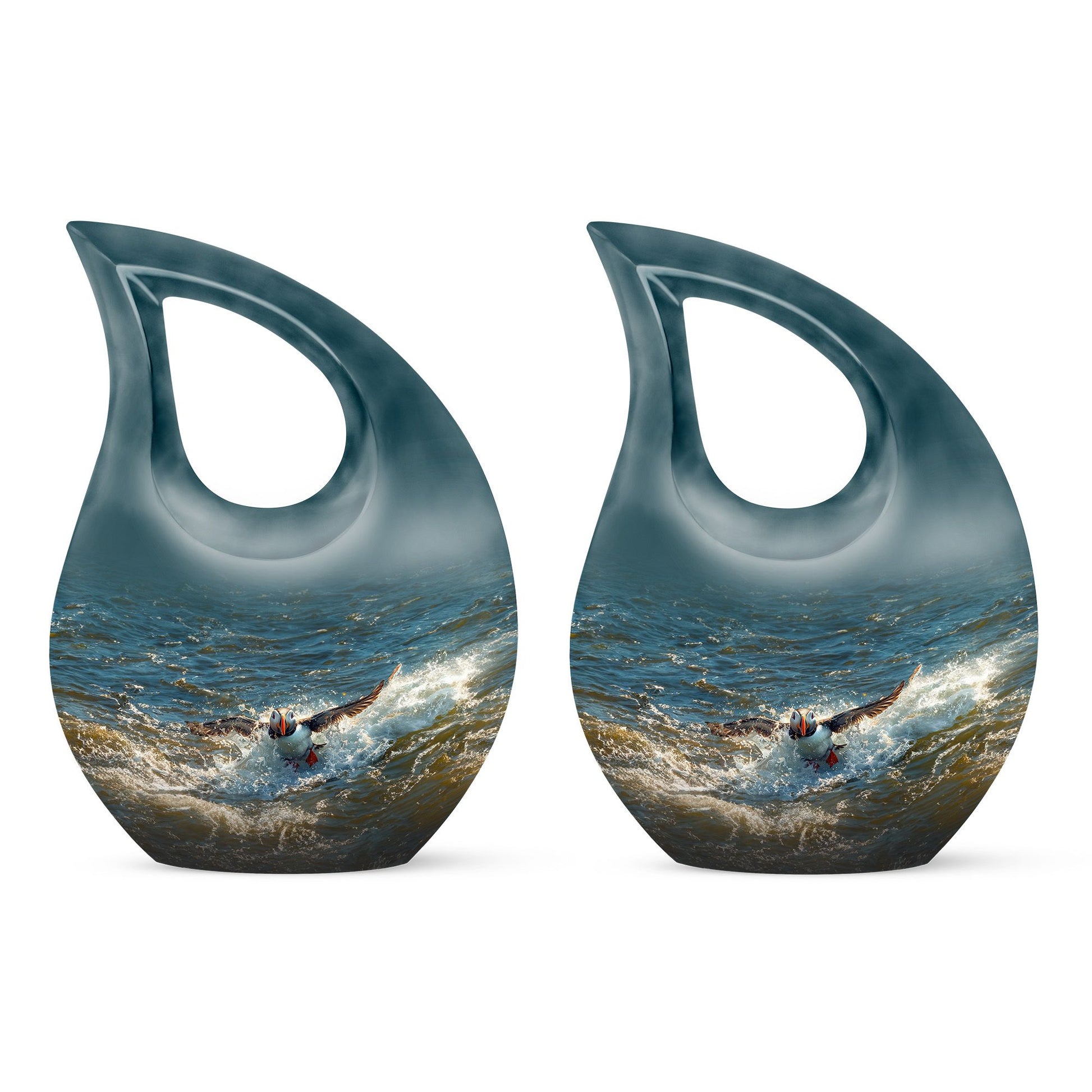 Puffin Bird Urns For Ashes - Human Urns For Ashes Adult Female
