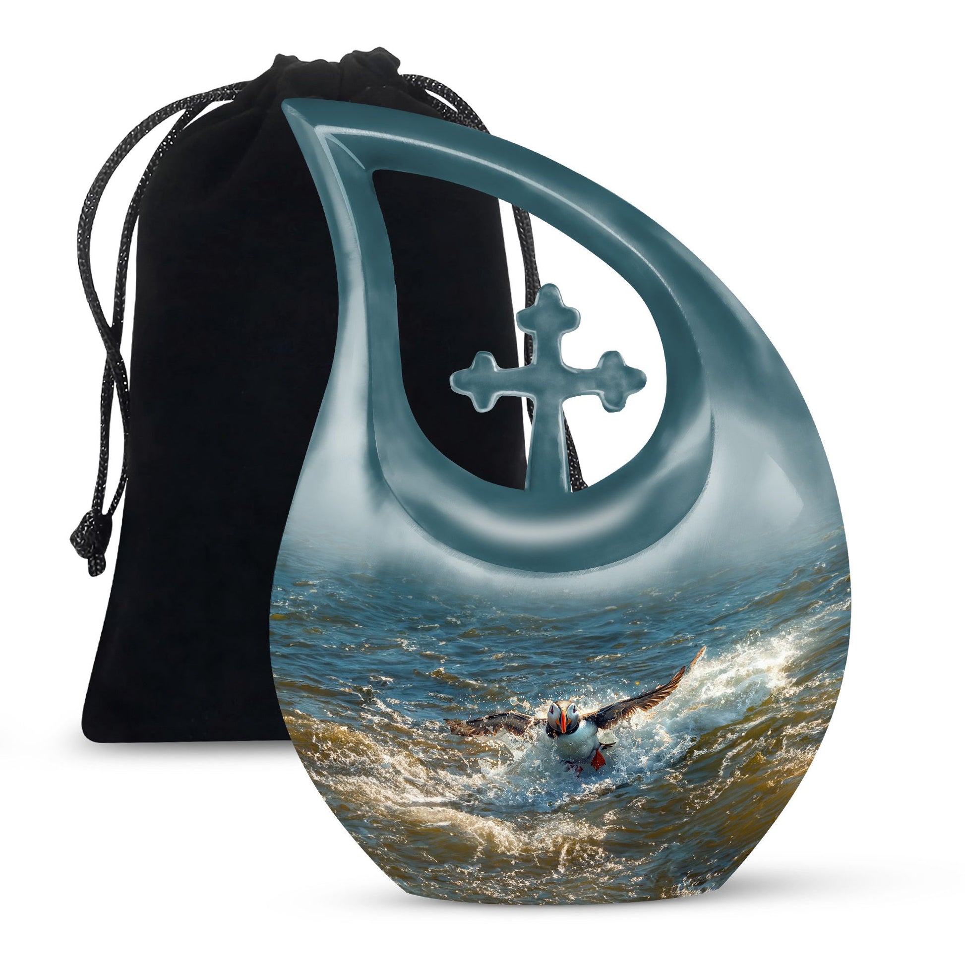 Puffin Bird Urns For Ashes - Human Urns For Ashes Adult Female