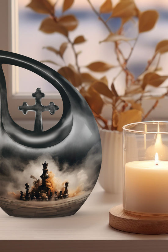 Chess Urns For Ashes - Urn For Human Ashes For Men