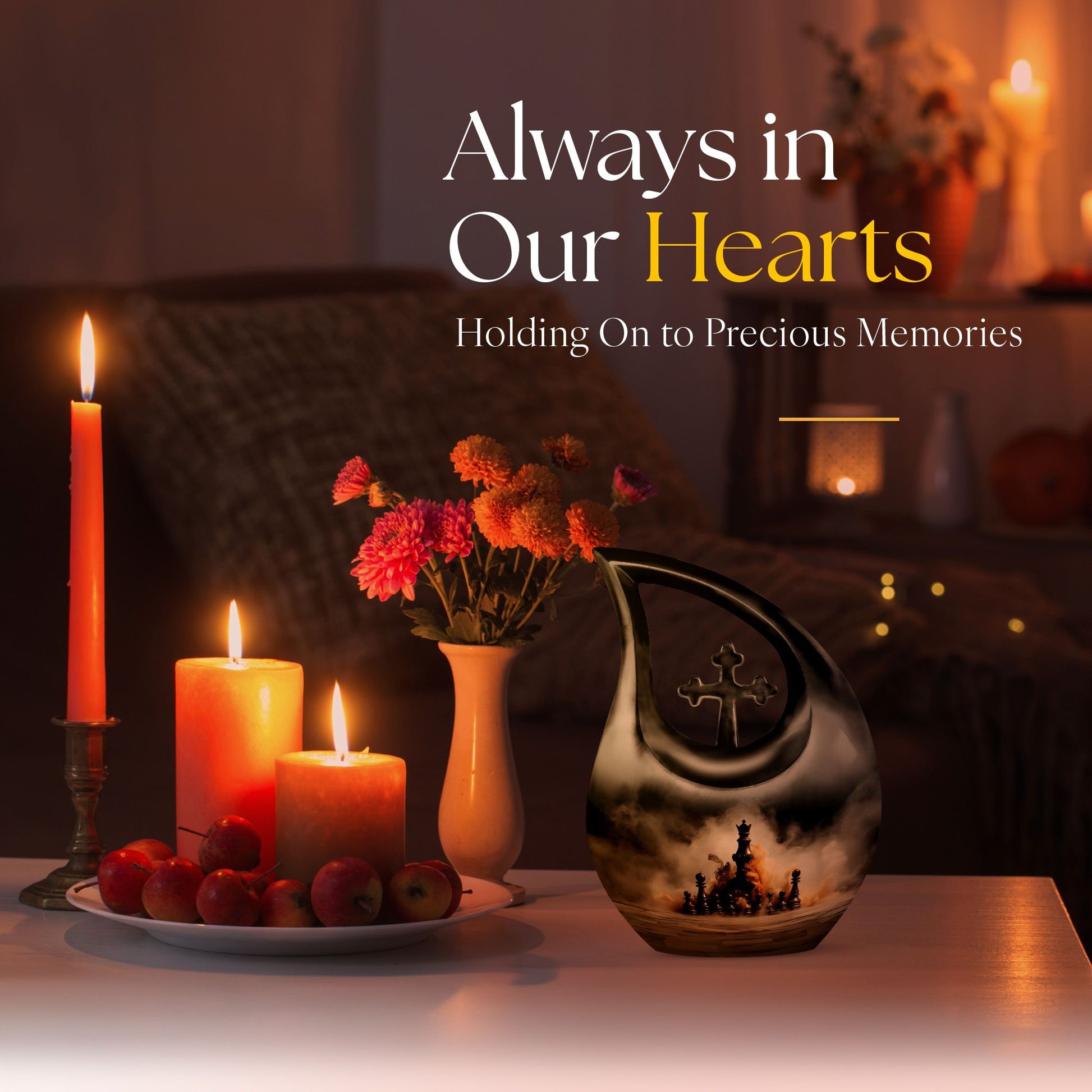 Chess Urns For Ashes - Urn For Human Ashes For Men
