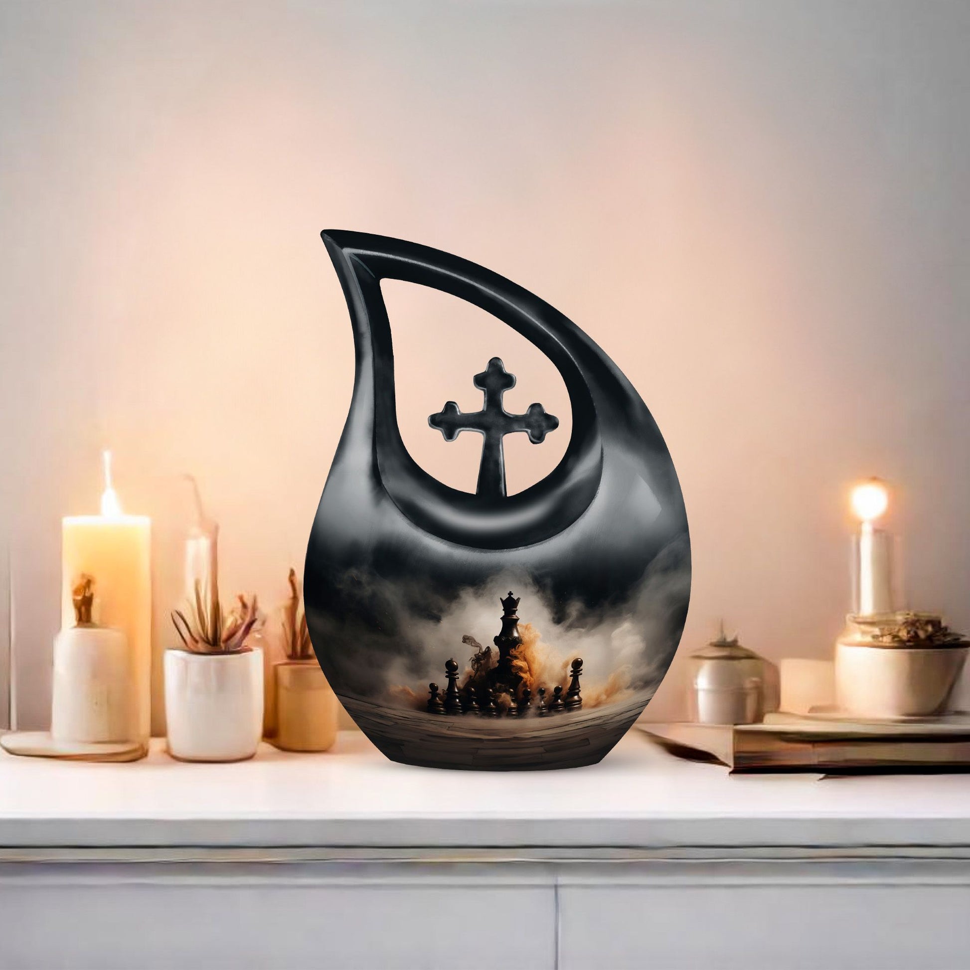 Chess Urns For Ashes - Urn For Human Ashes For Men