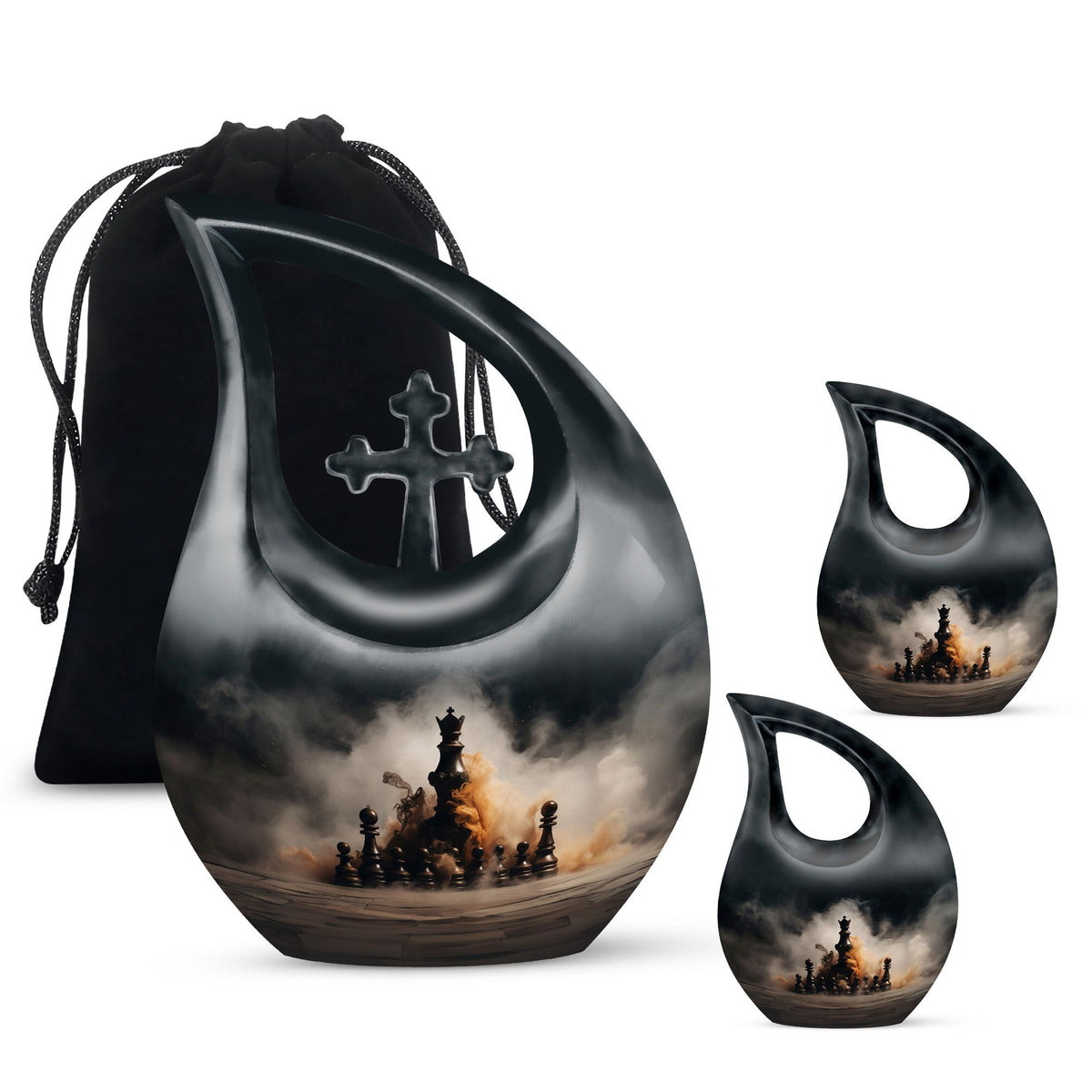 Chess Urns For Ashes - Urn For Human Ashes For Men