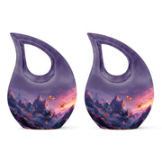 Pink Butterfly Urns For Ashes - Small Urn For Ashes Adult Male