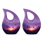 Purple Meadow Urns For Ashes - Large Urn Mom