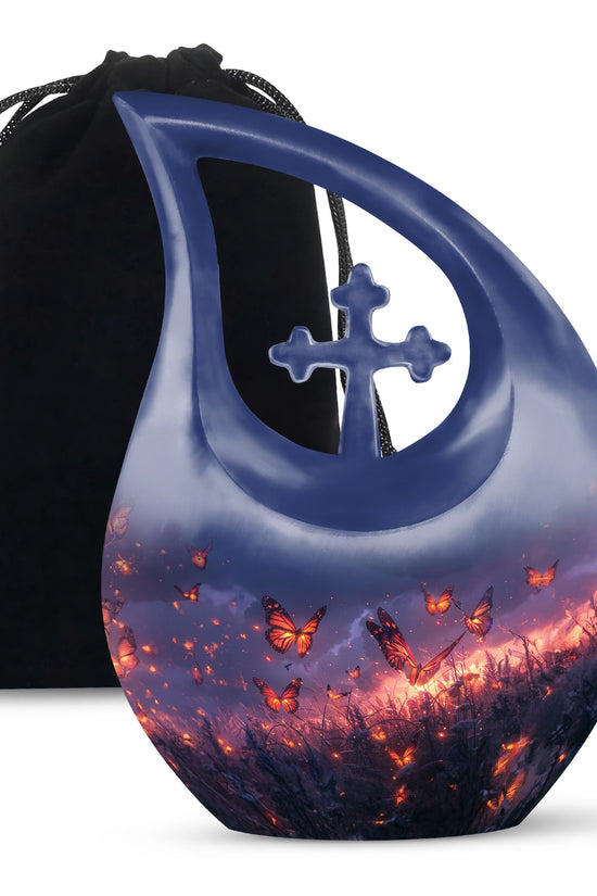 Purple Meadow Urns For Ashes - Urn Mom Ashes Large