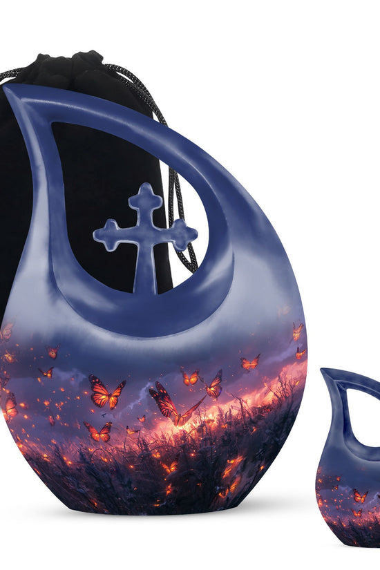Purple Meadow Urns For Ashes - Urn Mom Ashes Large