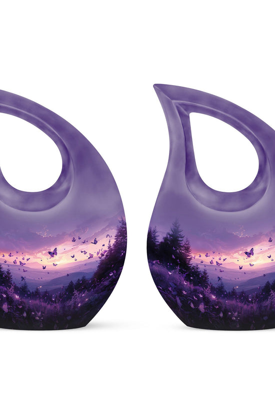 Purple Meadow Urns For Ashes - Urn Large Adult