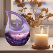 Purple Meadow Urns For Ashes - Urn Large Adult