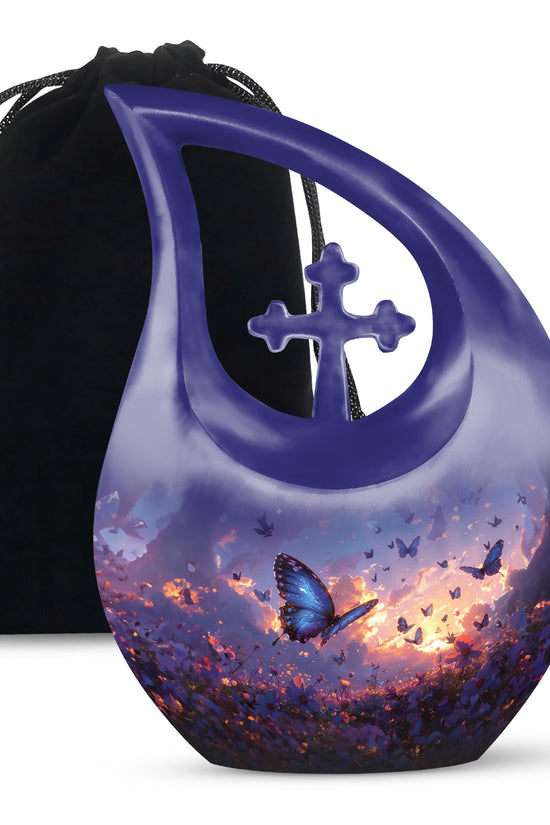 Purple Meadow Urns For Ashes - Urn Human Ashes Large