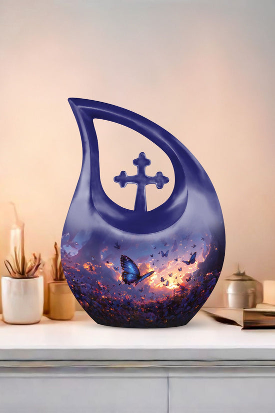 Purple Meadow Urns For Ashes - Urn Human Ashes Large