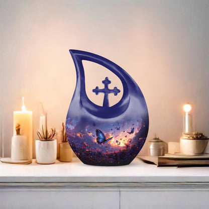Purple Meadow Urns For Ashes - Urn Human Ashes Large