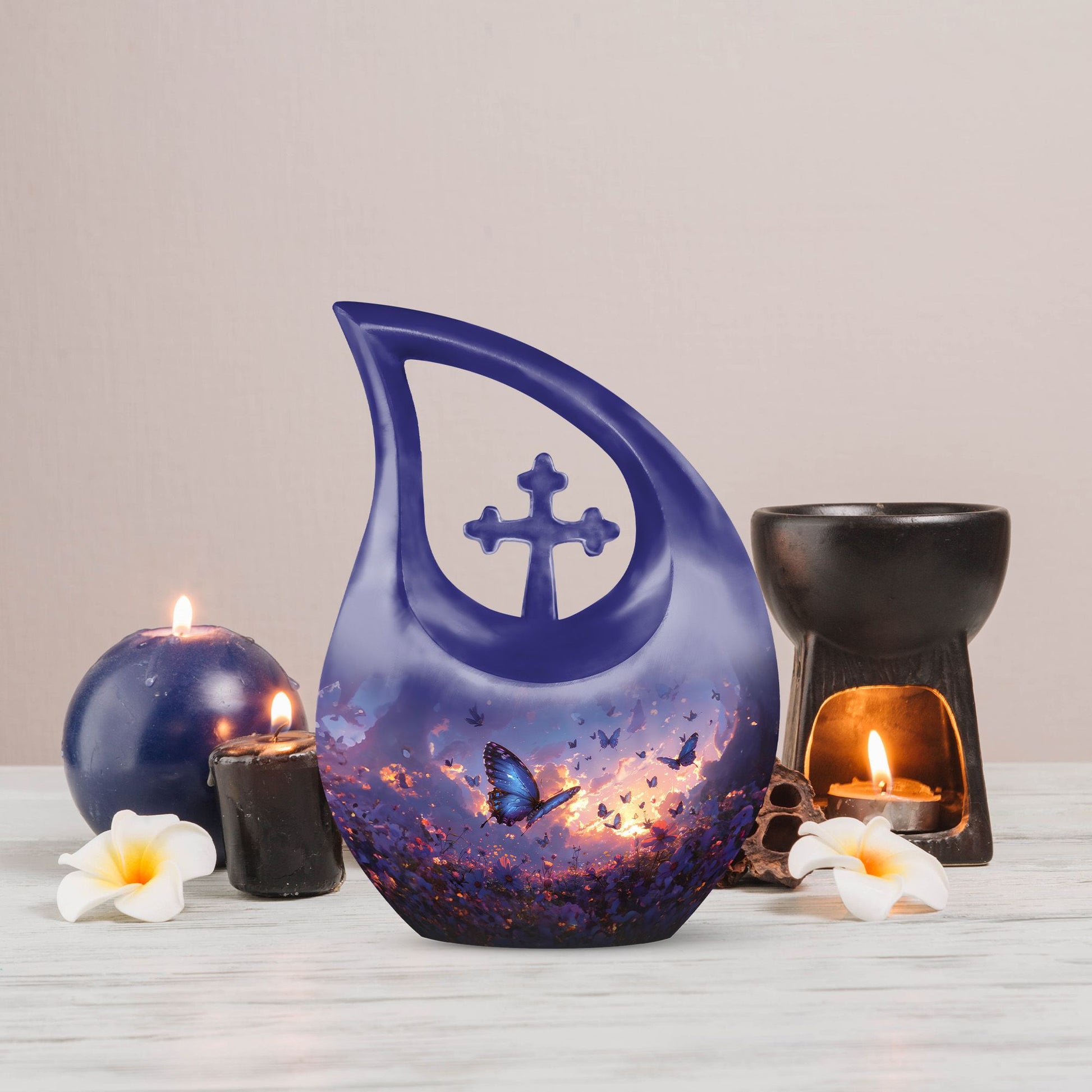 Purple Meadow Urns For Ashes - Urn Human Ashes Large