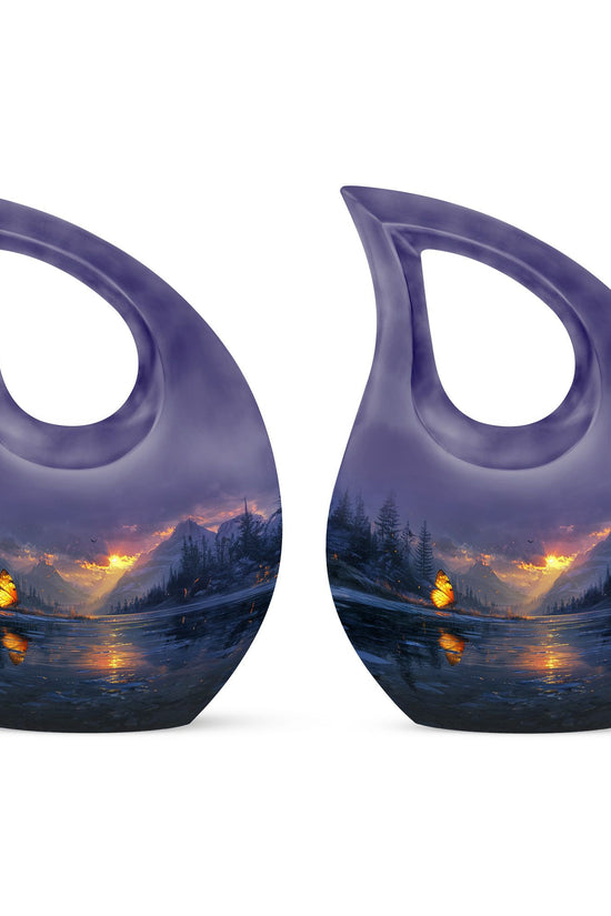 Purple Meadow Urns For Ashes - Urn For Ashes For Women