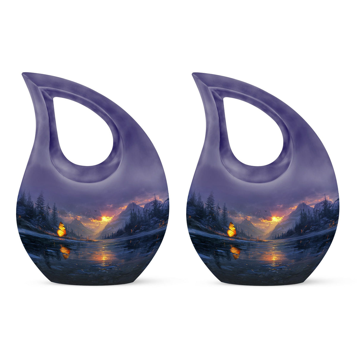 Purple Meadow Urns For Ashes - Urn For Ashes For Women