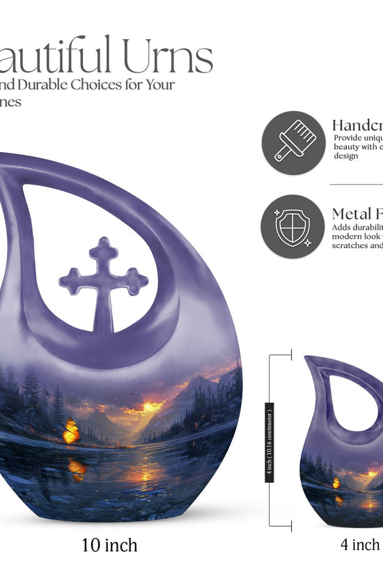 Purple Meadow Urns For Ashes - Urn For Ashes For Women