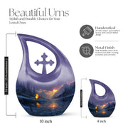 Purple Meadow Urns For Ashes - Urn For Ashes For Women
