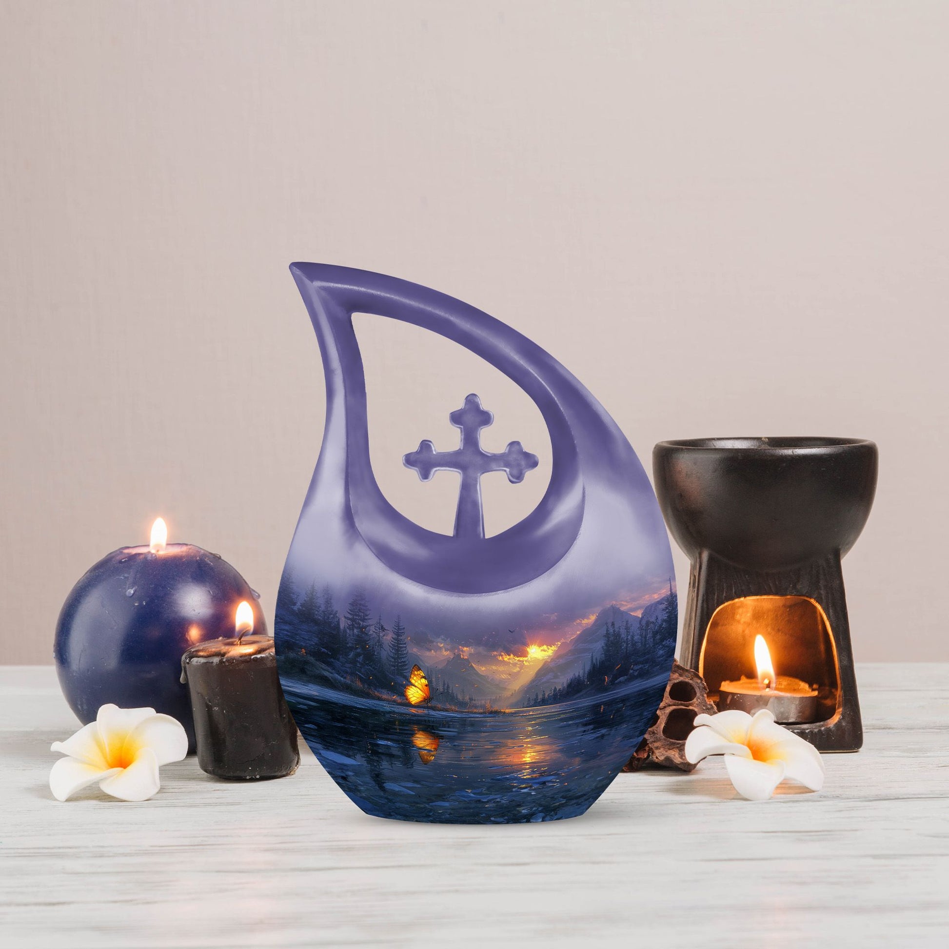 Purple Meadow Urns For Ashes - Urn For Ashes For Women