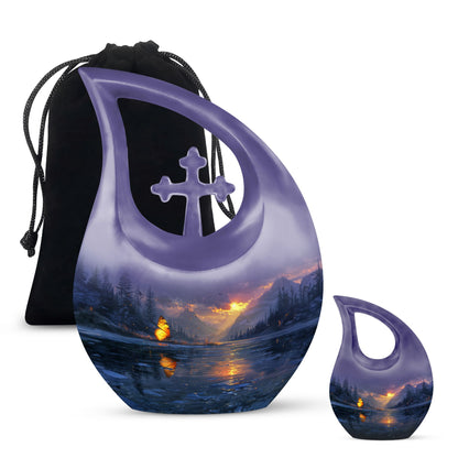 Purple Meadow Urns For Ashes - Urn For Ashes For Women