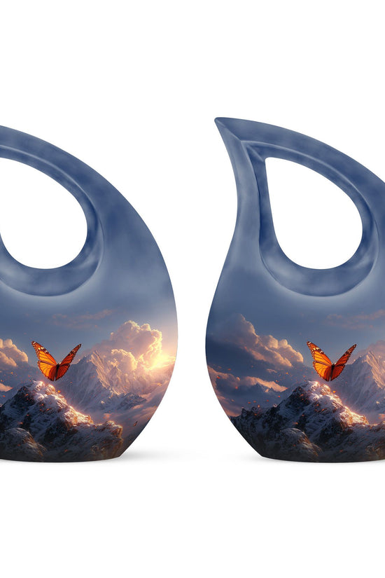 Purple Meadow Urns For Ashes - Cremation Urns For Women