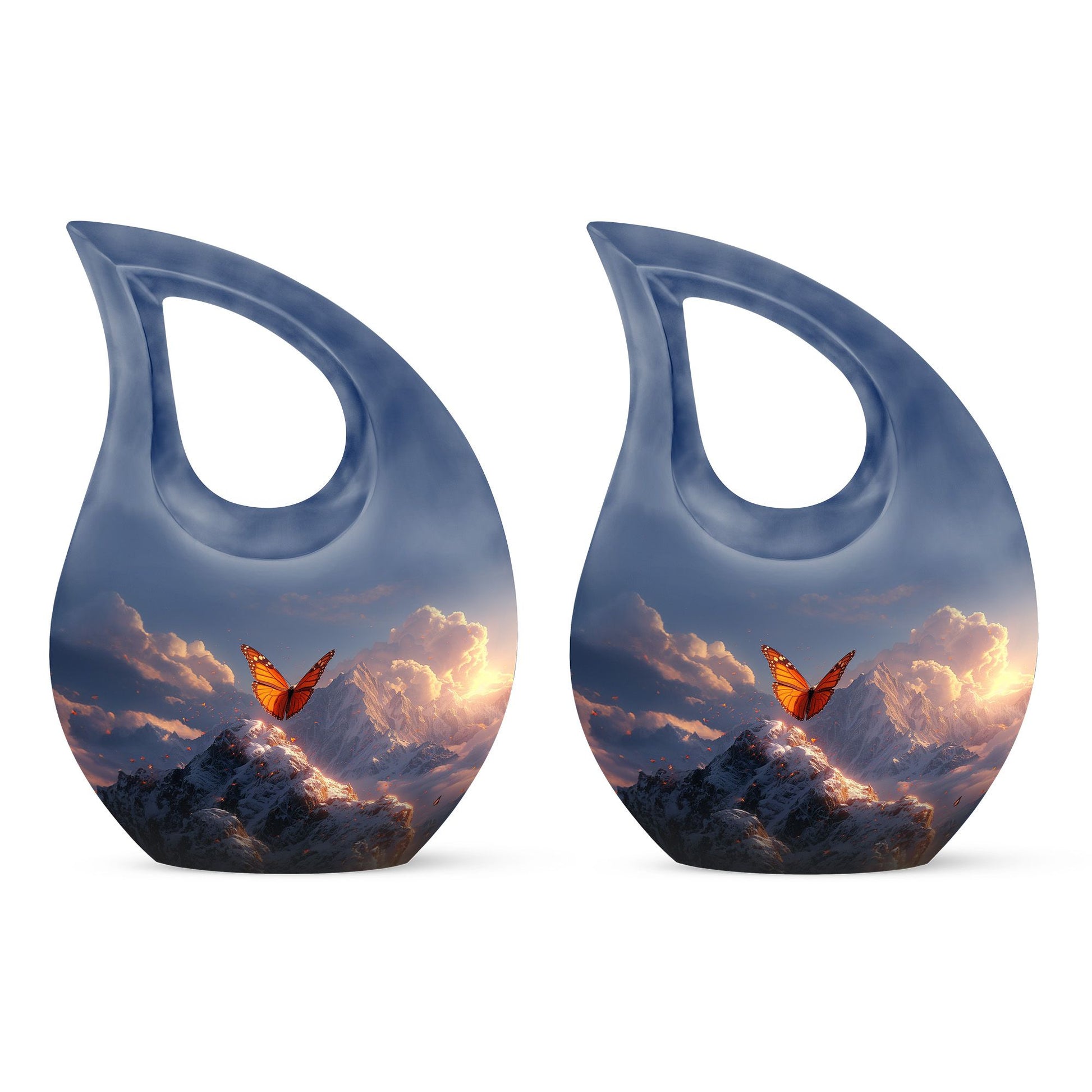 Purple Meadow Urns For Ashes - Cremation Urns For Women