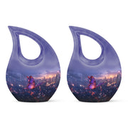 Purple Meadow Urns For Ashes - Urn For Ashes For Women Small