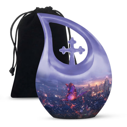 Purple Meadow Urns For Ashes - Urn For Ashes For Women Small