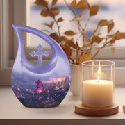 Purple Meadow Urns For Ashes - Urn For Ashes For Women Small