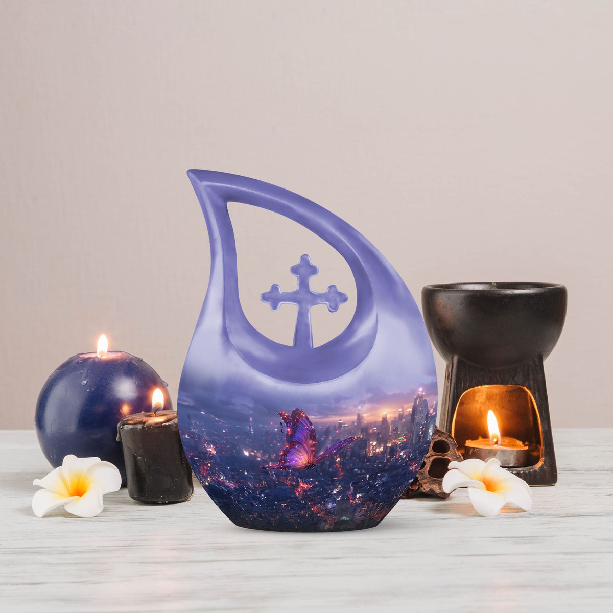 Purple Meadow Urns For Ashes - Urn For Ashes For Women Small