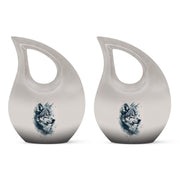 Wolf Howling Urns For Ashes - Adult Urns For Women