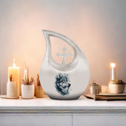 Wolf Howling Urns For Ashes - Adult Urns For Women