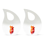 Wolf Howling Urns For Ashes - Adult Urns For Men & Women