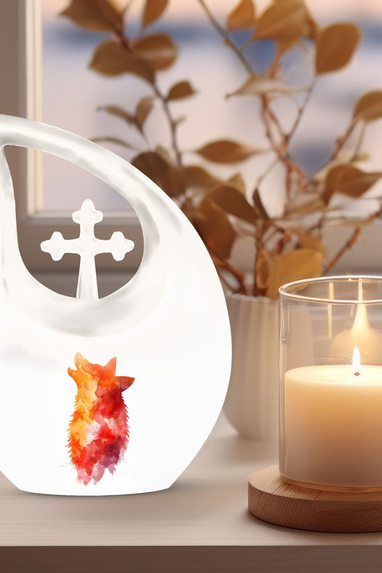 Wolf Howling Urns For Ashes - Adult Urns For Men & Women