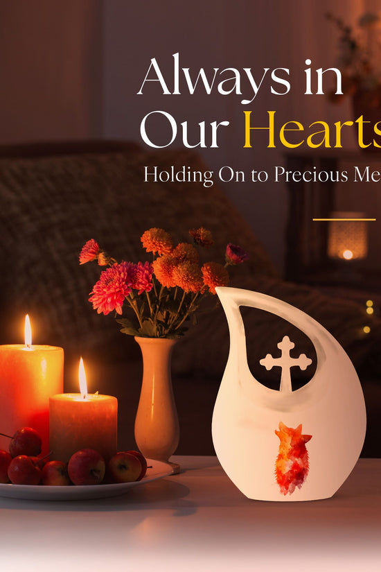 Wolf Howling Urns For Ashes - Adult Urns For Men & Women