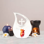 Wolf Howling Urns For Ashes - Adult Urns For Men & Women