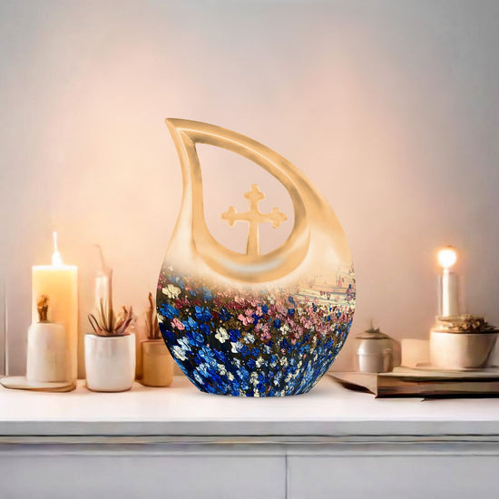 Flowers Urns For Ashes - Urns For Human Ashes Women