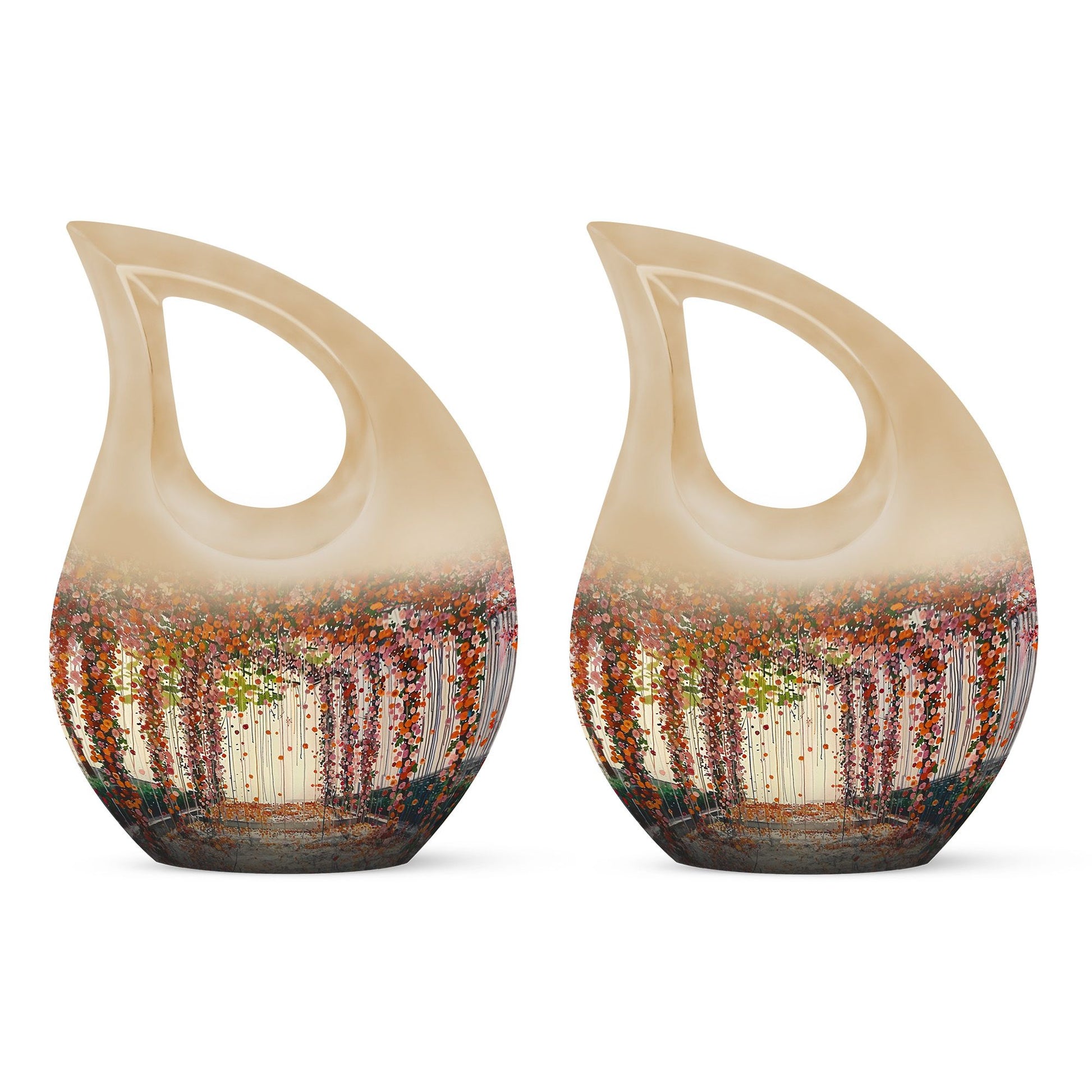 Flowers Urns For Ashes - Small Urns For Human Ashes Women Keepsake