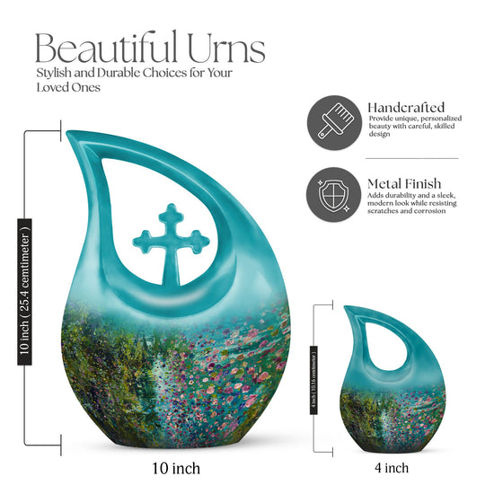 Flowers Urns For Ashes - Urns For Adults Men
