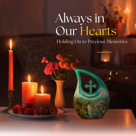 Flowers Urns For Ashes - Urns For Adults Men