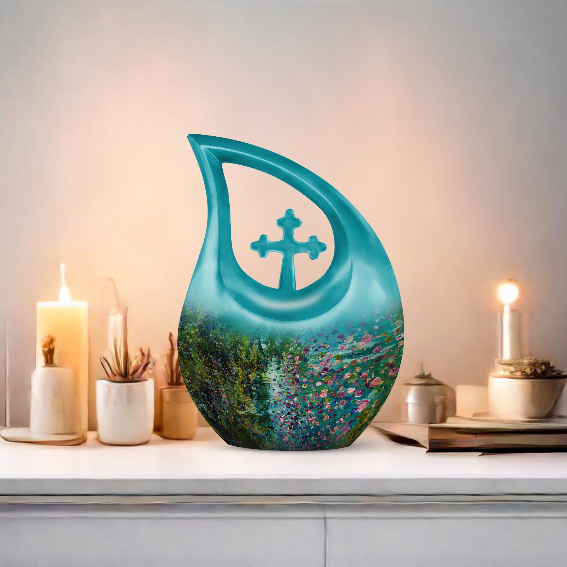 Flowers Urns For Ashes - Urns For Adults Men