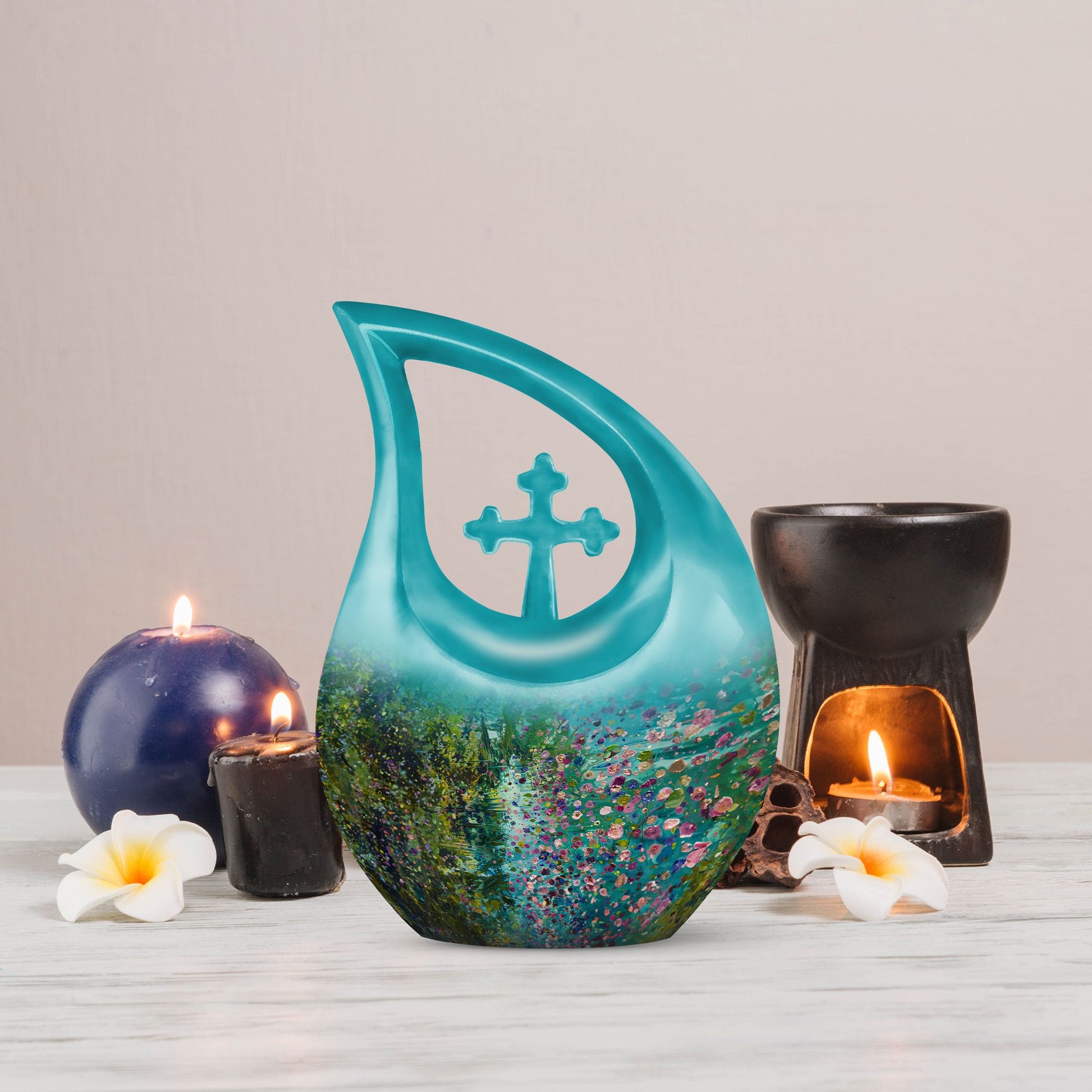 Flowers Urns For Ashes - Urns For Adults Men