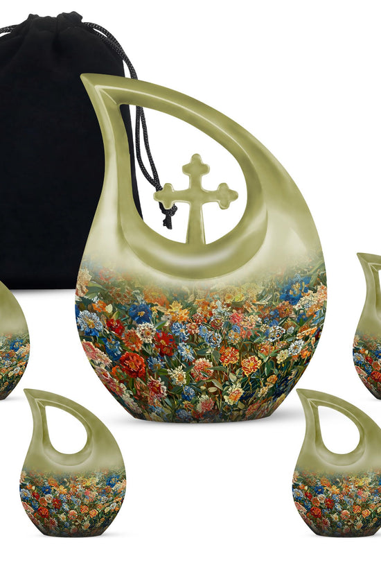 Flowers Urns For Ashes - Burial Urns Urn For Ashes For Women