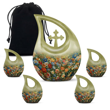Large Urn With 4 Keepsake