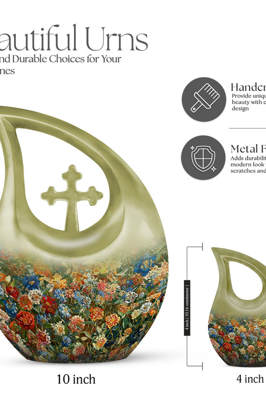 Flowers Urns For Ashes - Burial Urns Urn For Ashes For Women