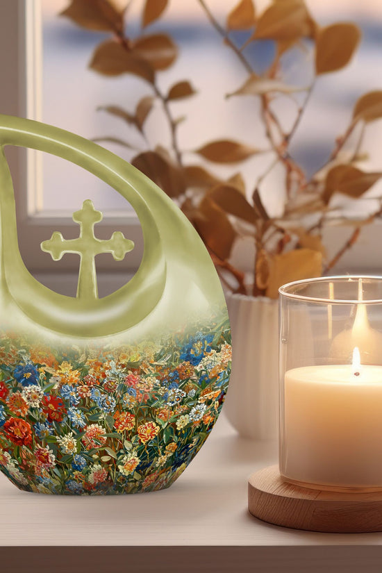 Flowers Urns For Ashes - Burial Urns Urn For Ashes For Women