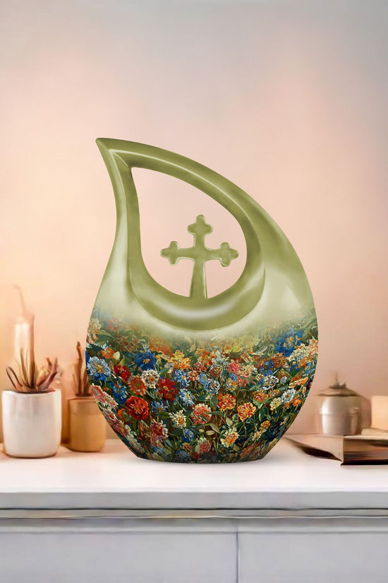 Flowers Urns For Ashes - Burial Urns Urn For Ashes For Women